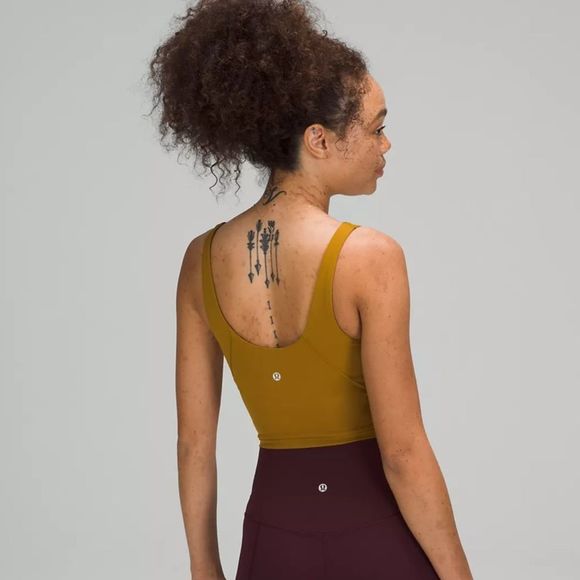 gold spice Lululemon align tank top - Picture 2 of 3